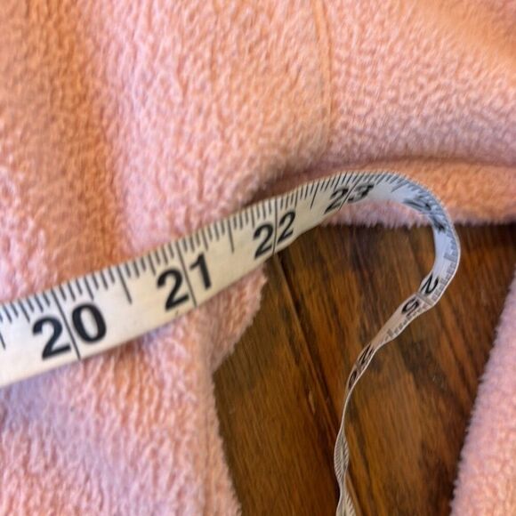 L.L. Bean Katahdin pink quarter zip hooded fleece M - Picture 5 of 10